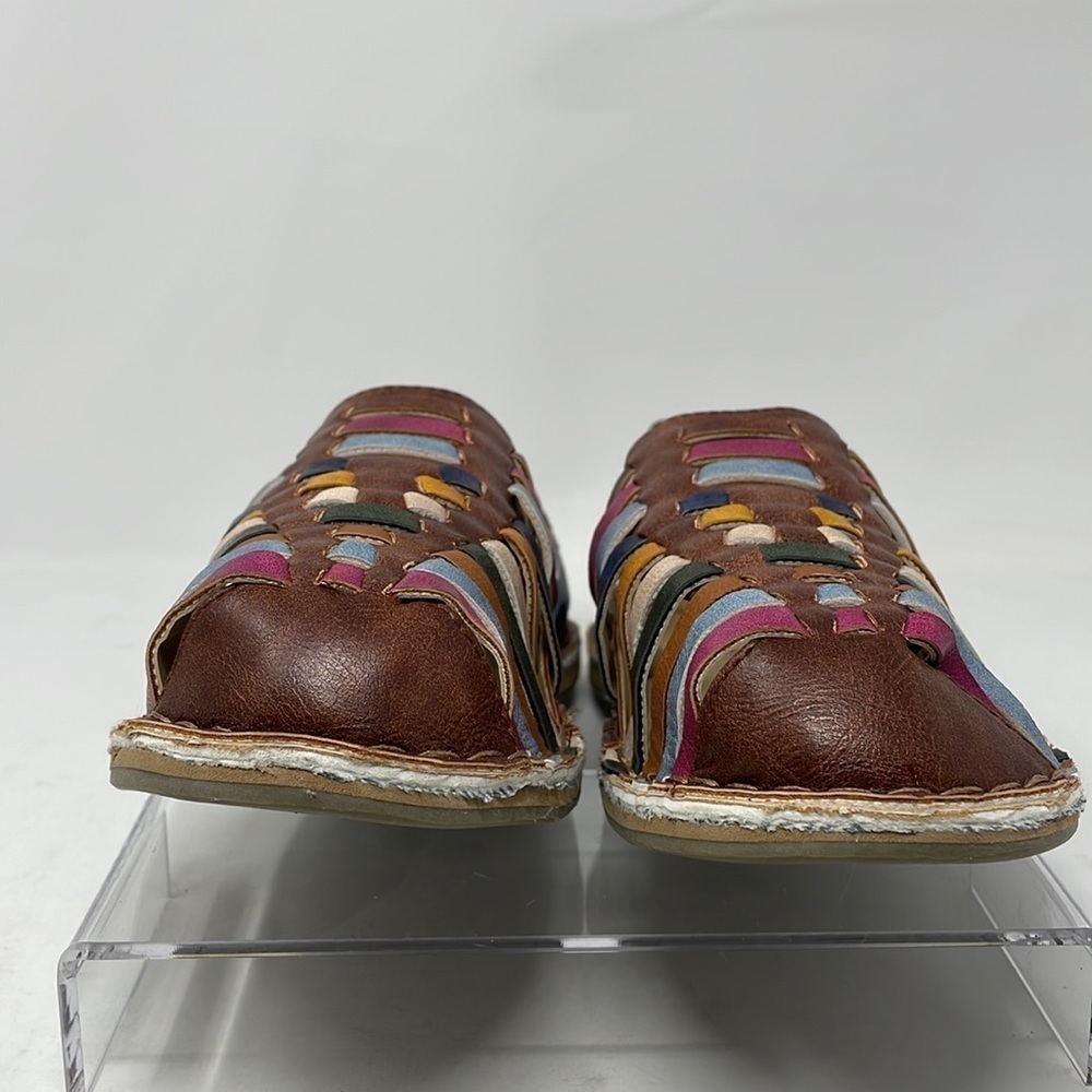 NWOT Angel Steps Huarache Slip-On Sandals 
SIZE 9 1/2(Runs Big-Ck Measurements) - Picture 4 of 12